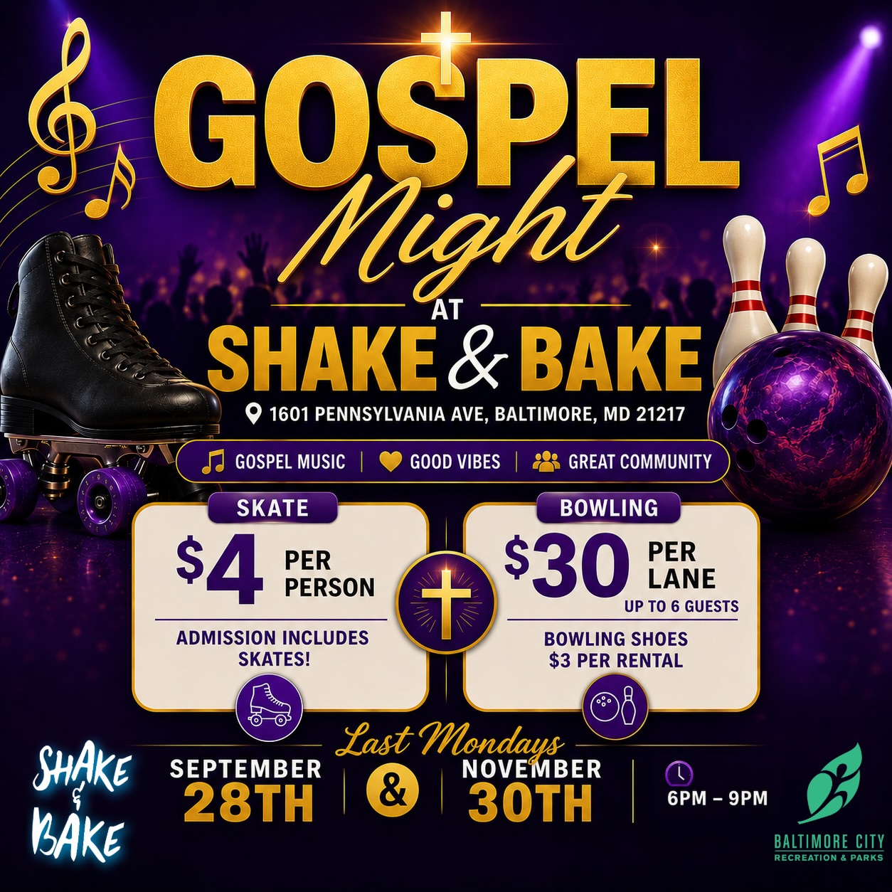 Gospel Night — family event in Baltimore